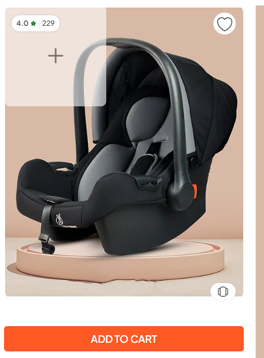 R for Rabbit Bucket Seat